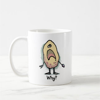 Sarcasme Humor Waarom? Kunstwerk - Trendy Design Koffiemok