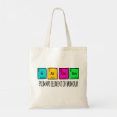 Sarcasme is het belangrijkste onderdeel van de Hum Tote Bag (Achterkant)