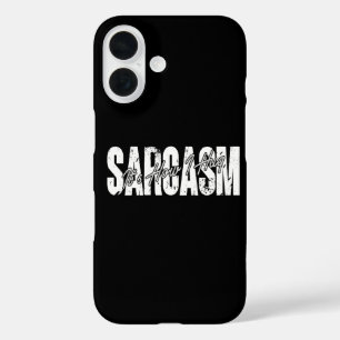 Sarcasme is hoe ik knuffel - Grappig sarcastisch v iPhone 16 Hoesje