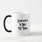 Sarcasme is niet mijn ding Job Humor Coffee Mok (Links)