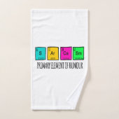 Sarcasme Principaux Éléments De La Science De L'Hu (Serviette à main)