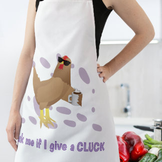 Sarcastic Chicken – Ask Me If I Give a Cluck Schort