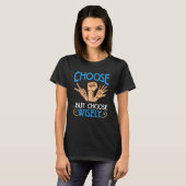 Sarcastic Choose Wisely Rock Paper Scissors 1 T-shirt (Voorkant volledig)