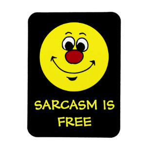 Sarcastic Face Grumpey Magneet