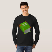 Sarcastic Fat Book About Cholesterol for Doctors T-shirt (Voorkant volledig)