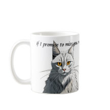 Sarcastic Funny Cat Café ou Tea Mug Fun Cadeau