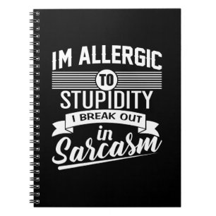 Sarcastic Funny Quote Notitieboek