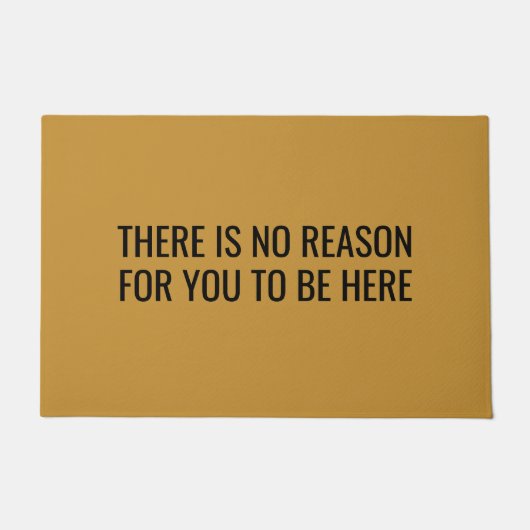 Sarcastic Funny Rude Deurmat (Voorkant)