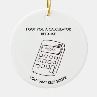  Sarcastic Gag Gift for Teammates Friends  Keramisch Ornament