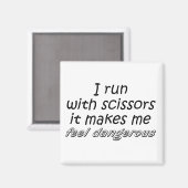 Sarcastic joke poison funny novelty fridge magnets (Recto/Verso)