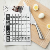 Sarcastic Kitchen Chart   Theedoek (Quarter Fold)