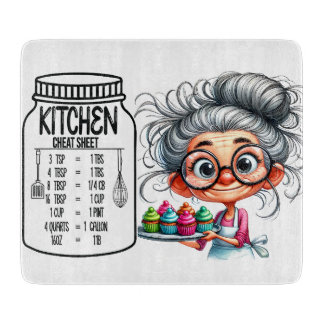 Sarcastic Kitchen Spiekbrief  Grafiek   Snijplank