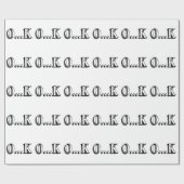 Sarcastic OK Cadeaupapier (Vlak)