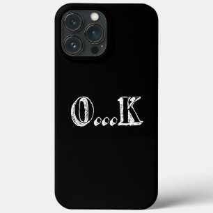 Sarcastic OK iPhone 13 Pro Max Hoesje
