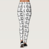 Sarcastic OK Leggings (Achterkant)
