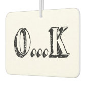 Sarcastic OK Luchtverfrisser (Links)