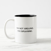 Sarcastic PhD Coffee Mug Birthday Gift for Her (Gauche)