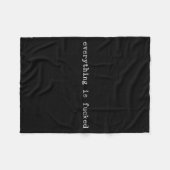 Sarcastic Quote Work Saying Snarky Gift Profanity  Fleece Deken (Voorkant (Horizontaal))