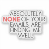 Sarcastique drôle Trouver moi bien Sticker (Devant)