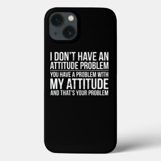 Sarcastisch cadeautje voor naakte mensen met een z iPhone 13 hoesje