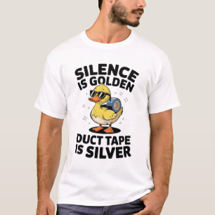 Sarcastisch eendje T-shirt – ducttape Humor