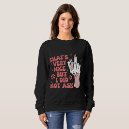 sarcastisch feministe trui