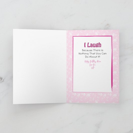 Sarcastisch Grappig Moeder Moeder Moeder Moeder Ca Kaart (Binnen)