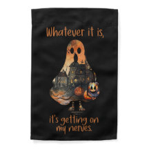 Sarcastisch humoristische Halloween-geest