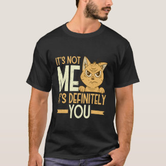 Sarcastisch Niet Ik Het Is Zeker Jij Grappige Kat T-shirt