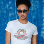 Sarcastisch regenboog T-shirt