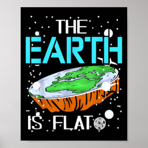 Sarcastisch Wereldbol Sceptische grap voor Galaxy- Poster