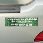 Sarcastische 1 liner bumper sticker over het leven (Op auto)