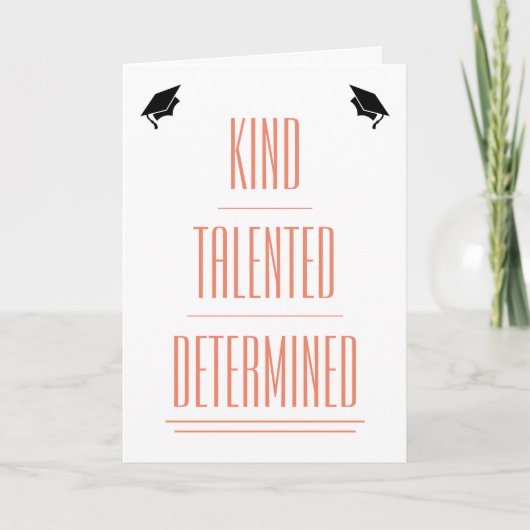 Sarcastische Afstuderen Card Kaart (Voorkant)