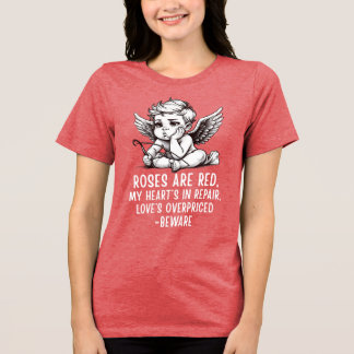 Sarcastische Anti-Valentijn Cupido T-Shirt