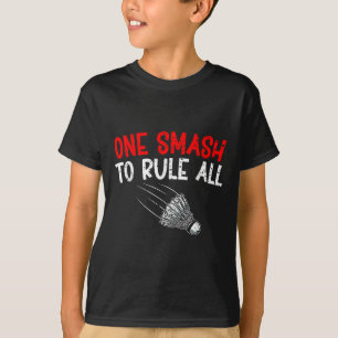 Sarcastische Badminton Speler Game Wedstrijd Humor T-shirt