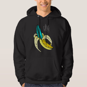 Sarcastische Bananenoutfit Illustratie Grafisch On Hoodie