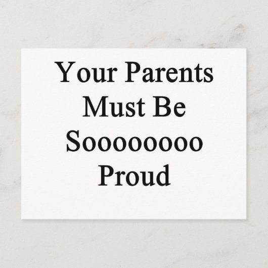 sarcastische belediging briefkaart (Voorkant)