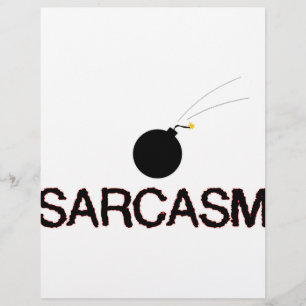 Sarcastische bom