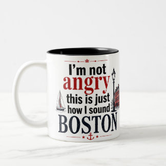 Sarcastische Boston mok