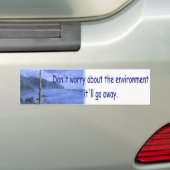 Sarcastische Bumpersticker (Op auto)