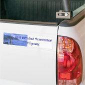 Sarcastische Bumpersticker (Op Truck)