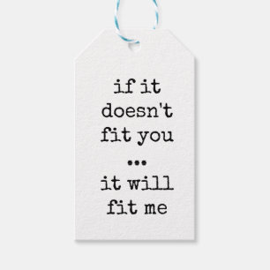 Sarcastische cadeau Labels, Grappig cadeau label Cadeaulabel