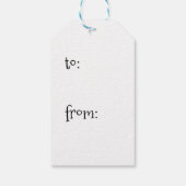 Sarcastische cadeau Labels, Grappig, onbeleefd, Jo Cadeaulabel (Achterkant)