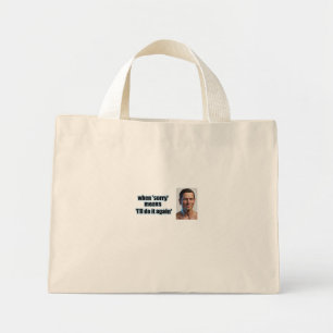Sarcastische Canvas tas
