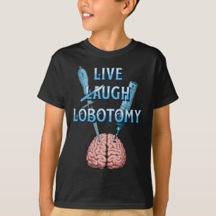 Sarcastische Dark Humor Gothic Live T-shirt
