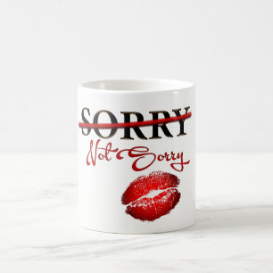 Sarcastische excuses niet helaas Mok koffie