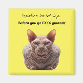 Sarcastische humor magneet (Voorkant)