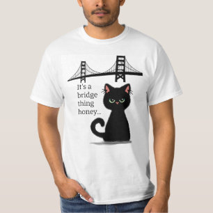 Sarcastische kat "kom over jezelf heen!" beledigen t-shirt