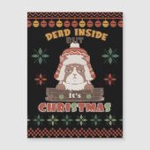 Sarcastische Kersthond - Lelijke Trui Geïnspireerd (Voorkant)