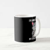 Sarcastische kitten rolde ik mijn ogen uit luid ka koffiemok (Voorkant rechts)